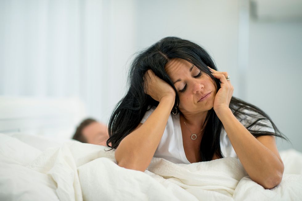 Middle-Aged Women Struggling With Insomnia