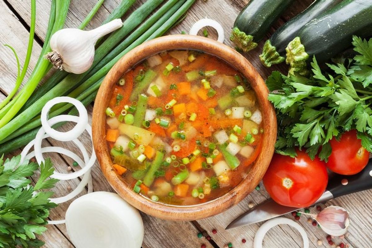 minestrone soup