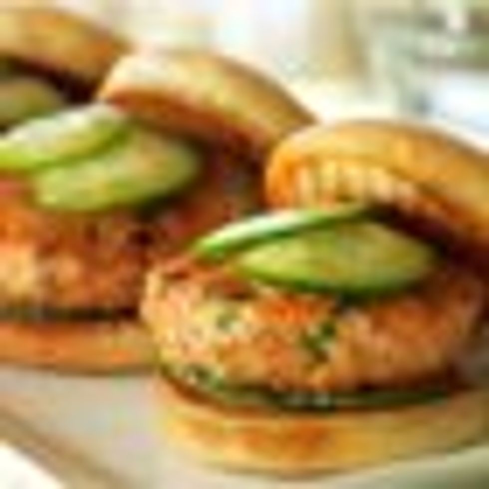 Mini Salmon Sliders
