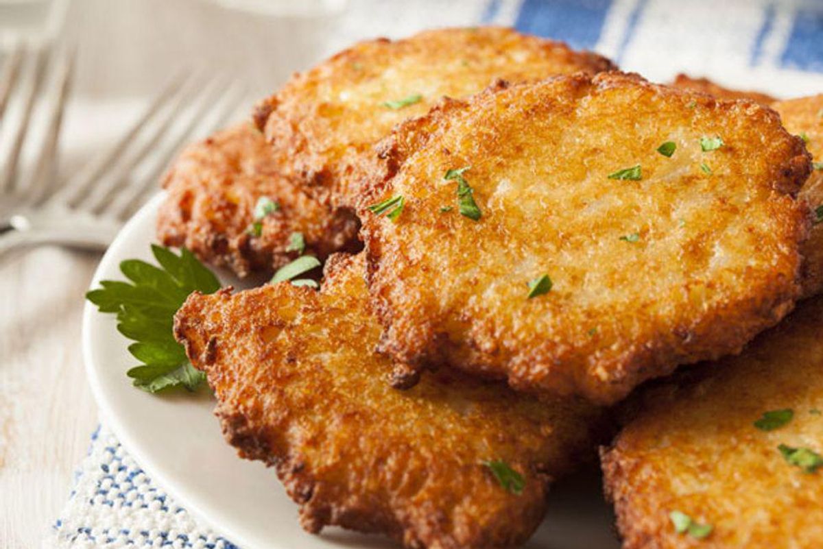 Moroccan Potato Latkes