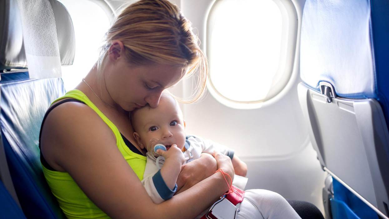 Flying with a Newborn