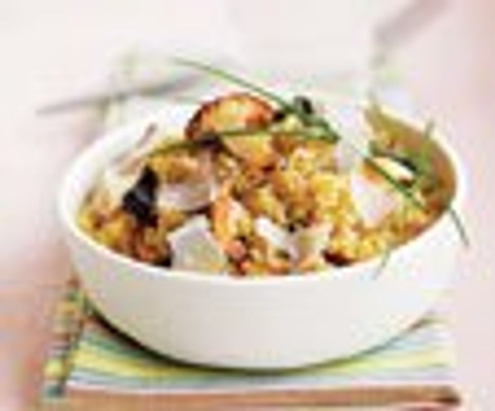 mushroom quinoa risotto