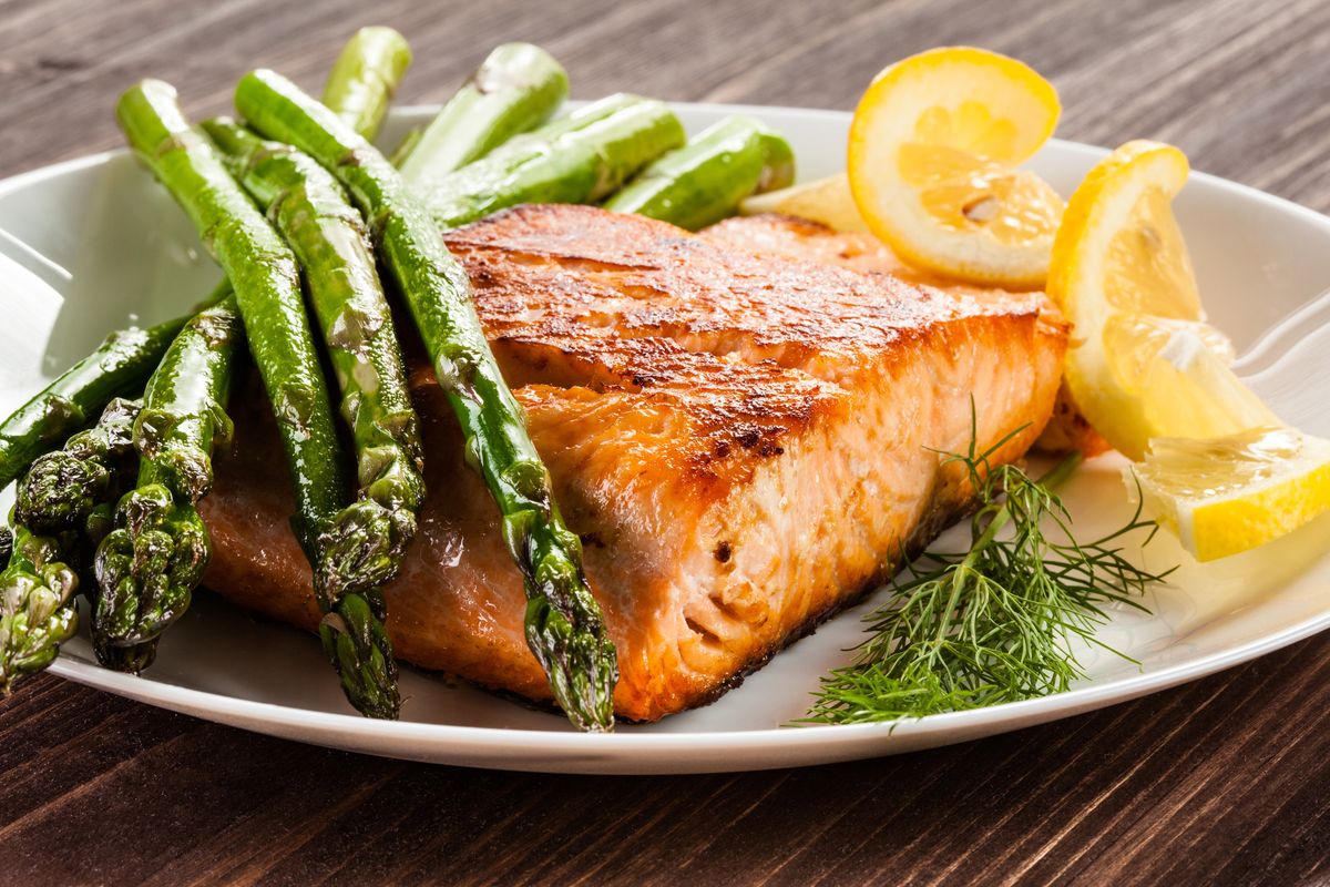 Mustard, Horseradish and Lemon Salmon