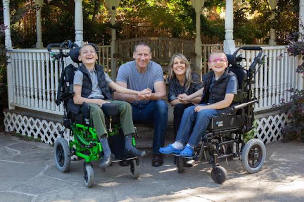 Nikki Anderson Miller with her family