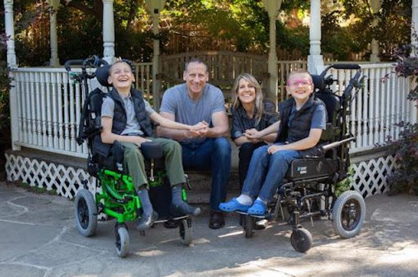Nikki Anderson Miller with her family