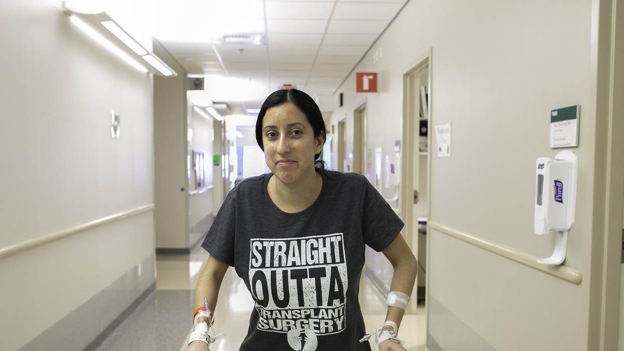 I Was the First Living Kidney Donor with HIV