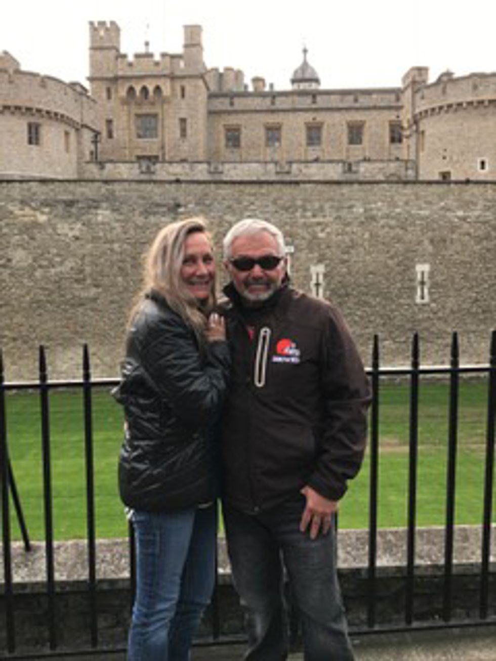 Nina Mayo and husband