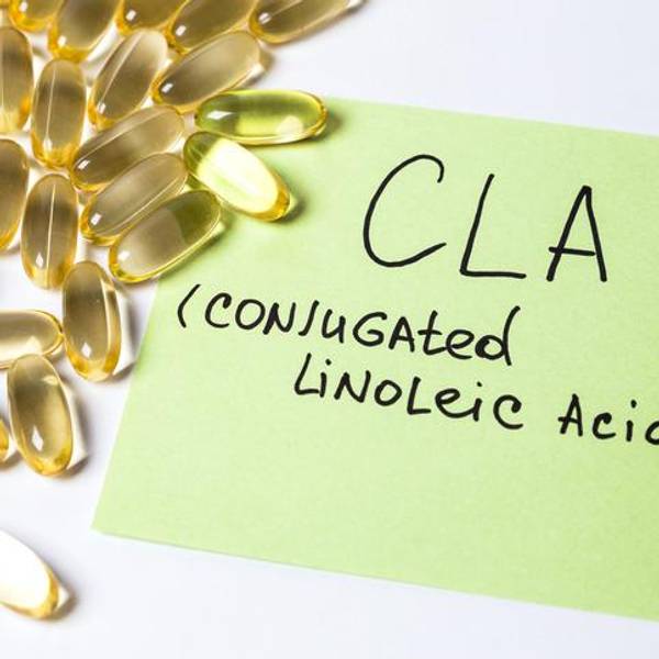 Omega 6: conjugated linoleic acid (CLA) in capsules