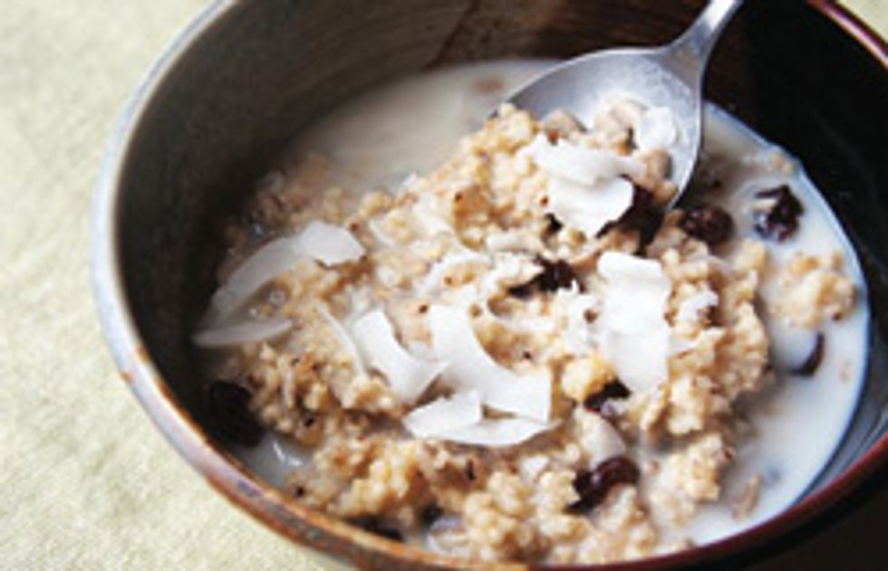 Orange Millet Cereal