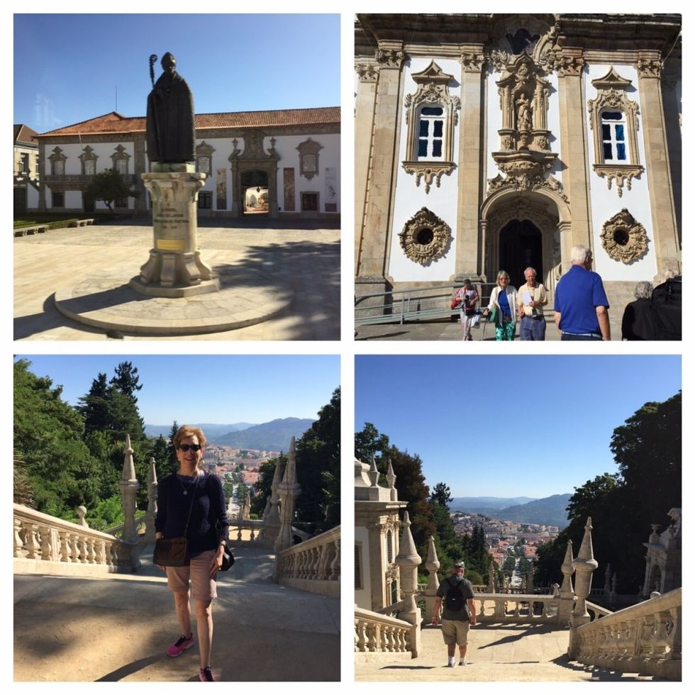 Our last trip to Lamego's Our Lady of Remedies shrine.