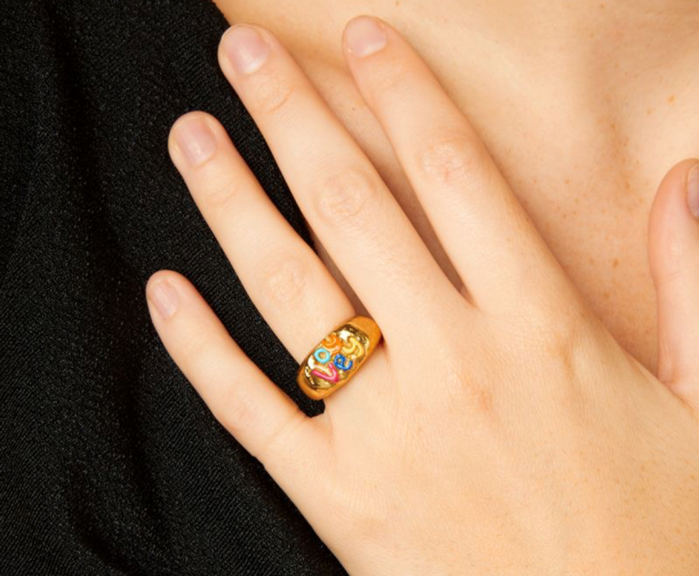 Oy Vey ring, Susan Alexandra