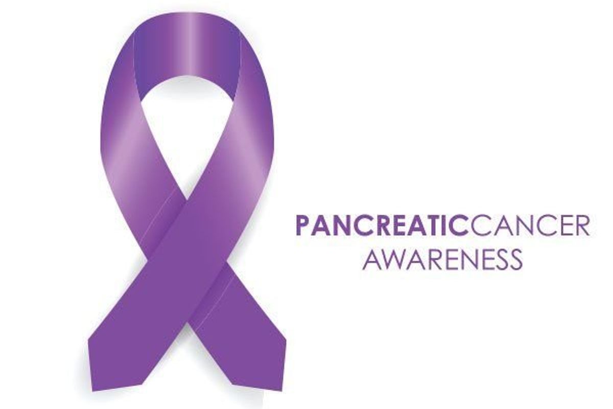 pancreatic cancer awareness ribbon