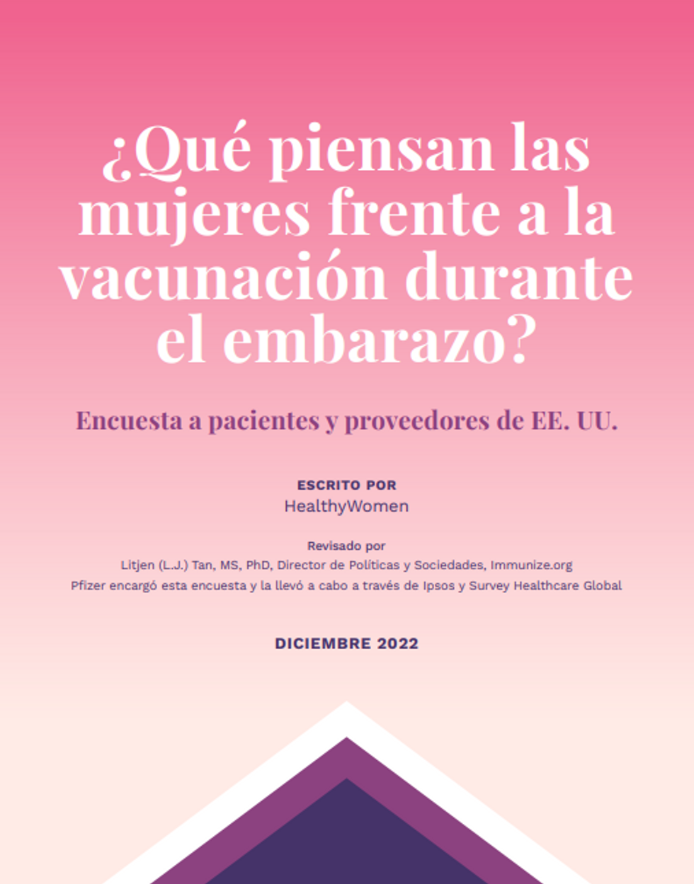 perceptions of vaccines during pregnancy survey en espanol