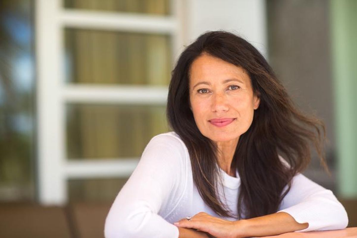 Portrait of a beautiful mature woman