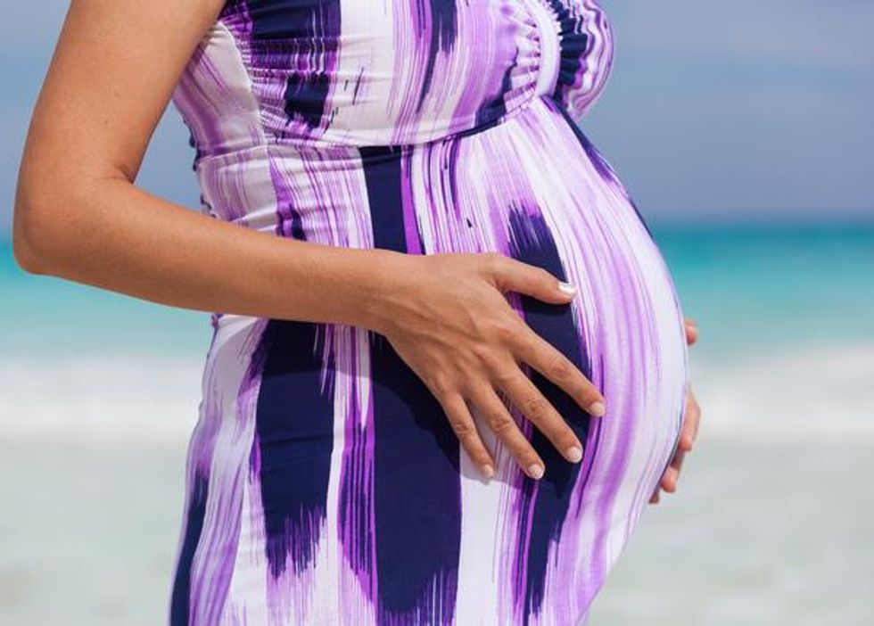 pregnant woman