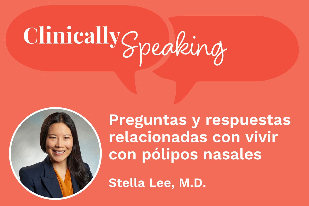 Preguntas y respuestas relacionadas con vivir con pólipos nasales