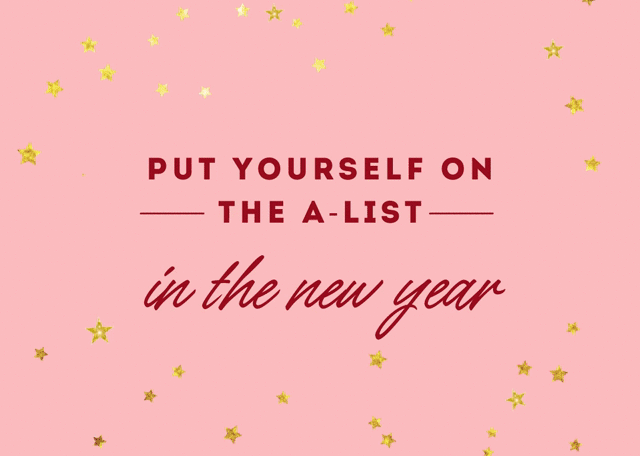Putting Yourself on the A-List