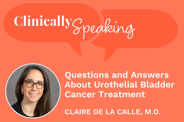 Questions and Answers About Urothelial Bladder Cancer Treatment