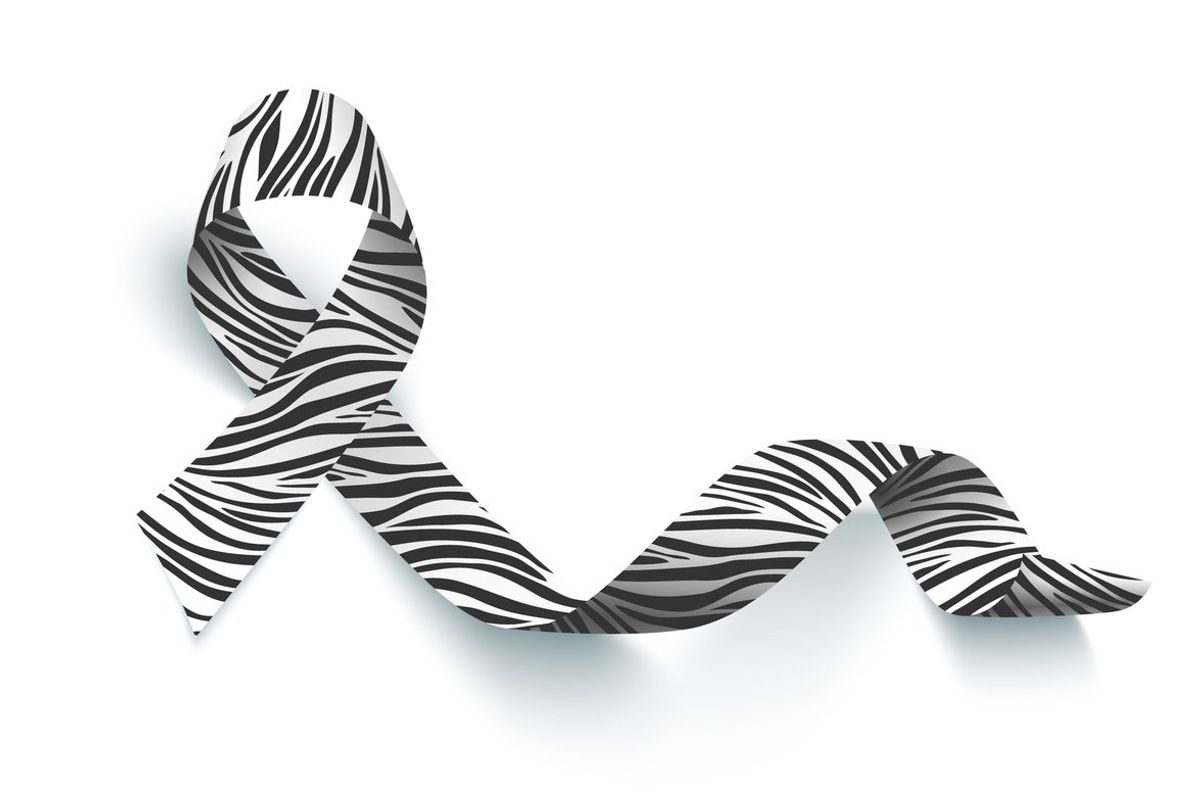 Rare disease awareness day symbol