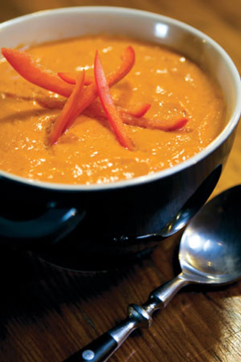 red pepper soup
