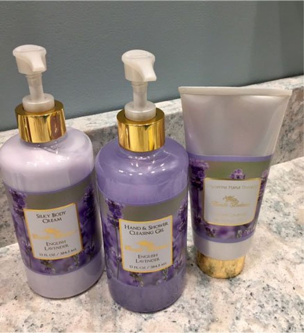 Relax with Camille Beckman English Lavender products