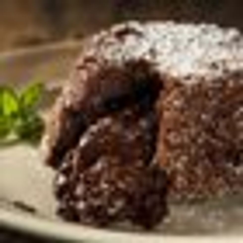 Ricotta and Quinoa Chocolate Lava Cake