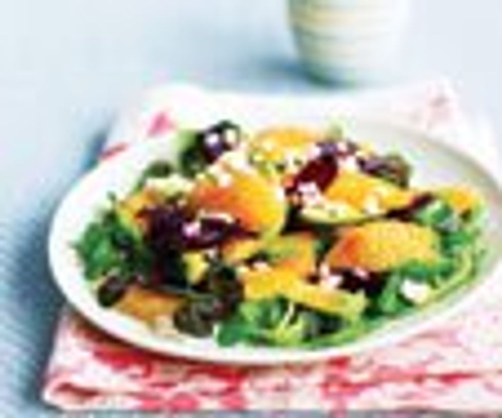 roasted beet, orange, and avocado salad