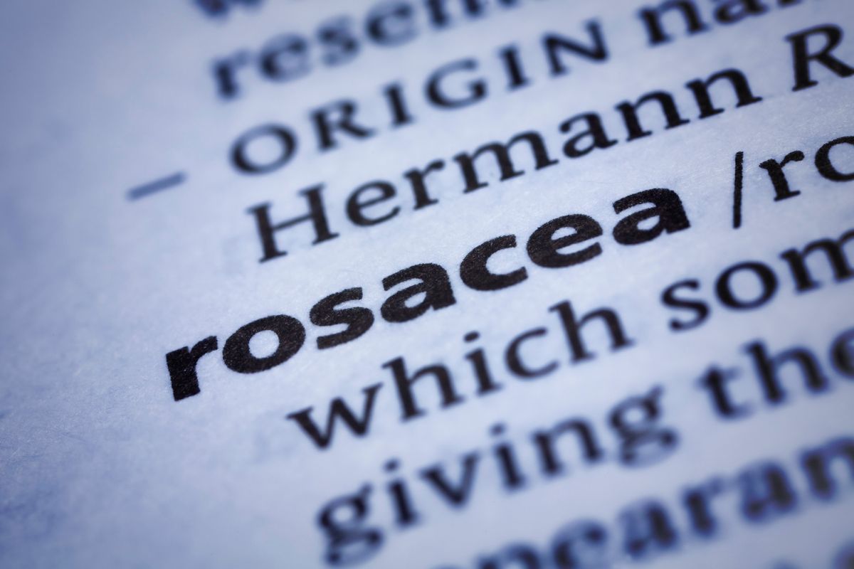 rosacea: Dictionary Close-up