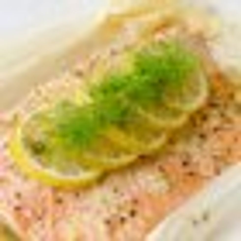 Salmon and Vegetable Bake