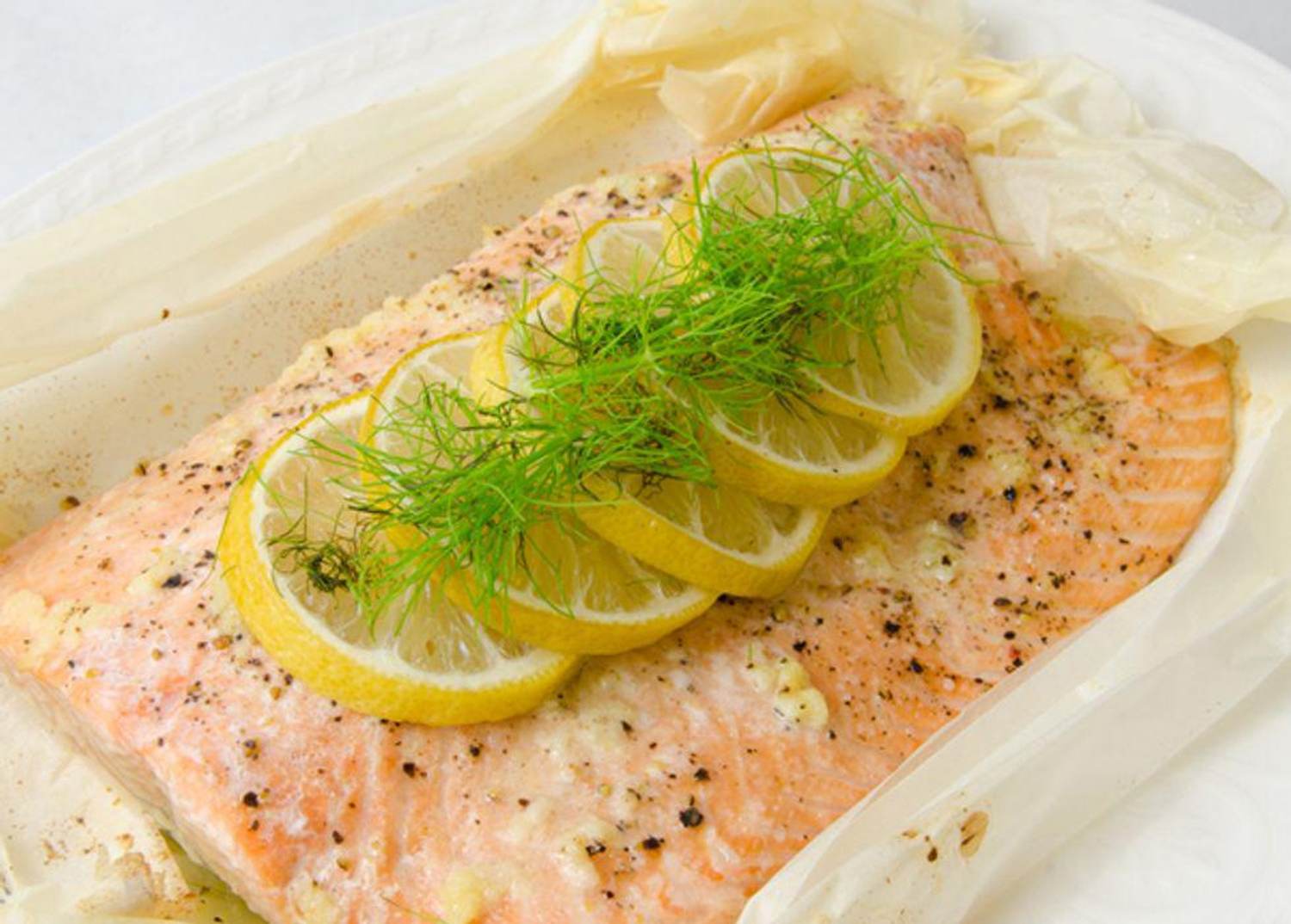 Salmon and Vegetable Bake