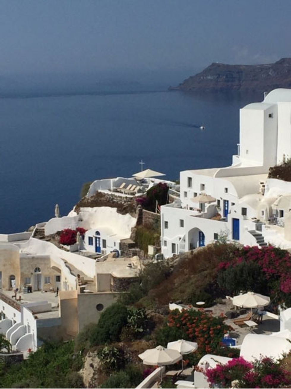 Santorini offers picture-perfect views.