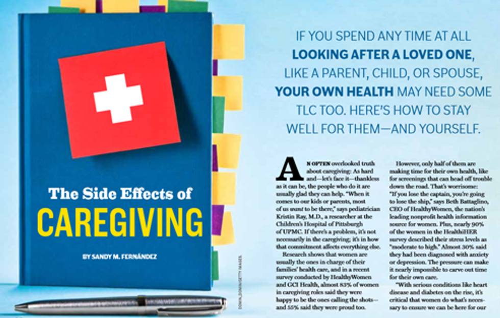 side effects of caregiving book