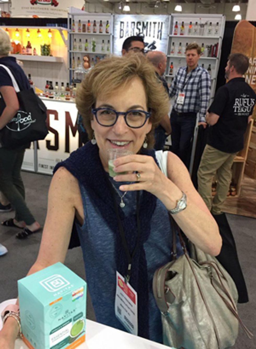 Sipping my superfoods.