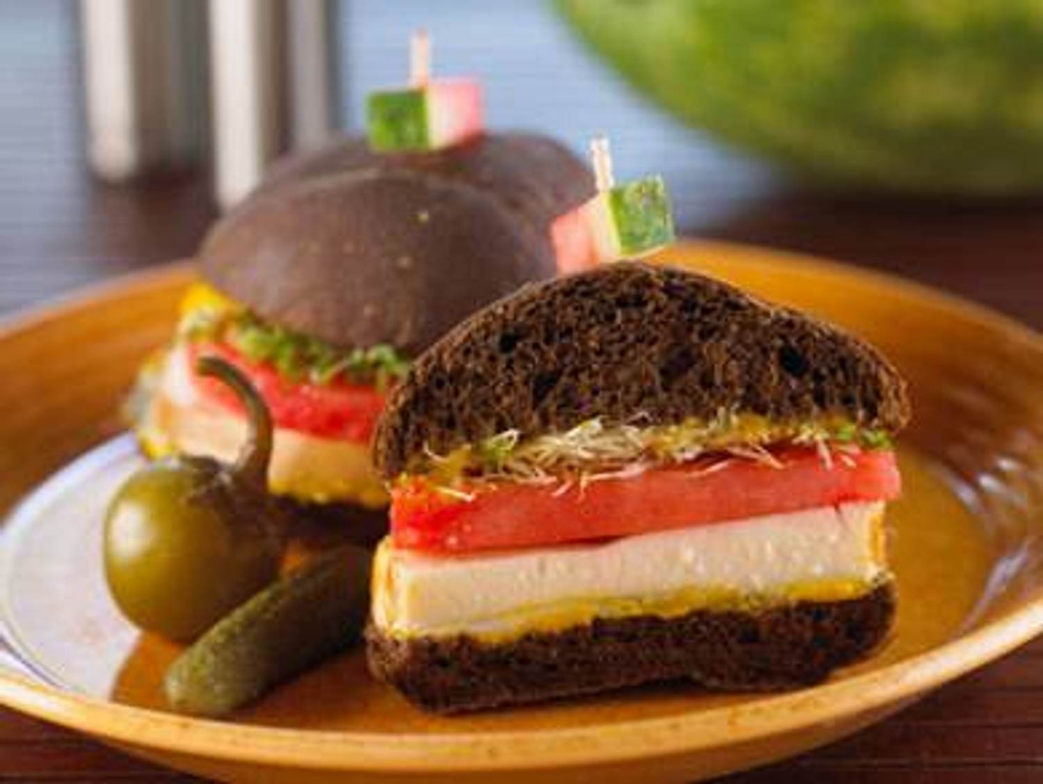 Smoked Mozzarella Watermelon Pumps