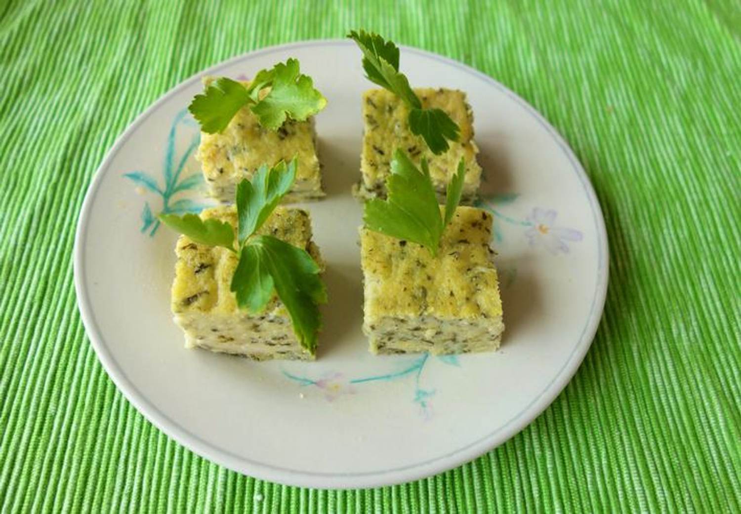 Spinach Polenta
