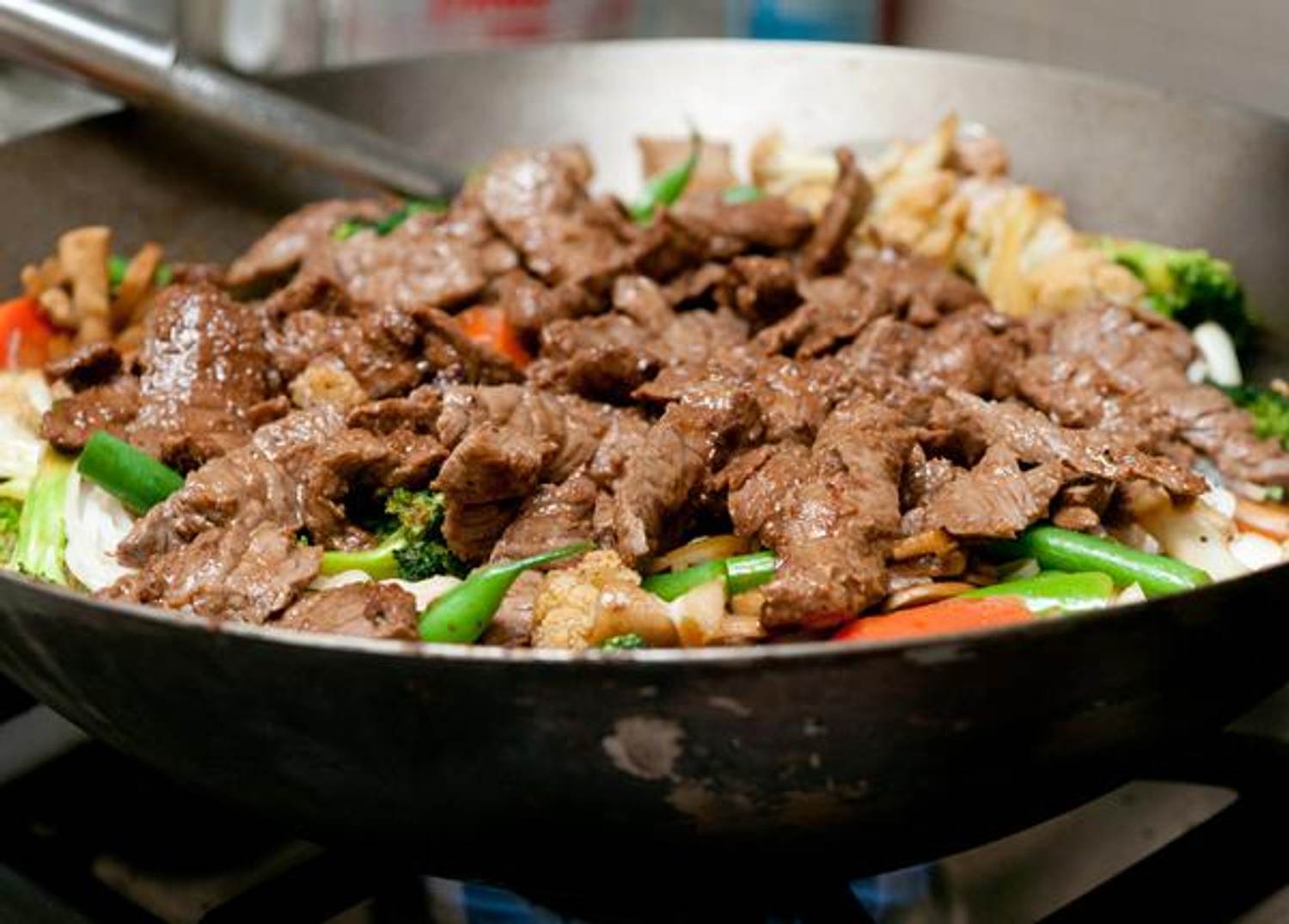 Stir-Fried Beef With Green Peppers
