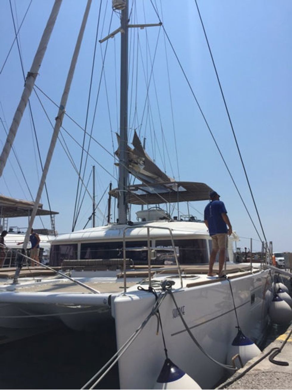 Sunset Oia offers catamaran cruises around the Santorini islands.