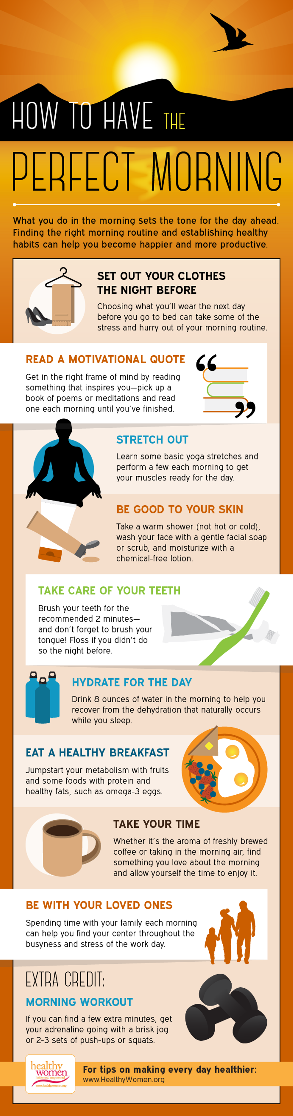 The Perfect Morning: 3 Ways to Get Your Day Off to a Good Start
