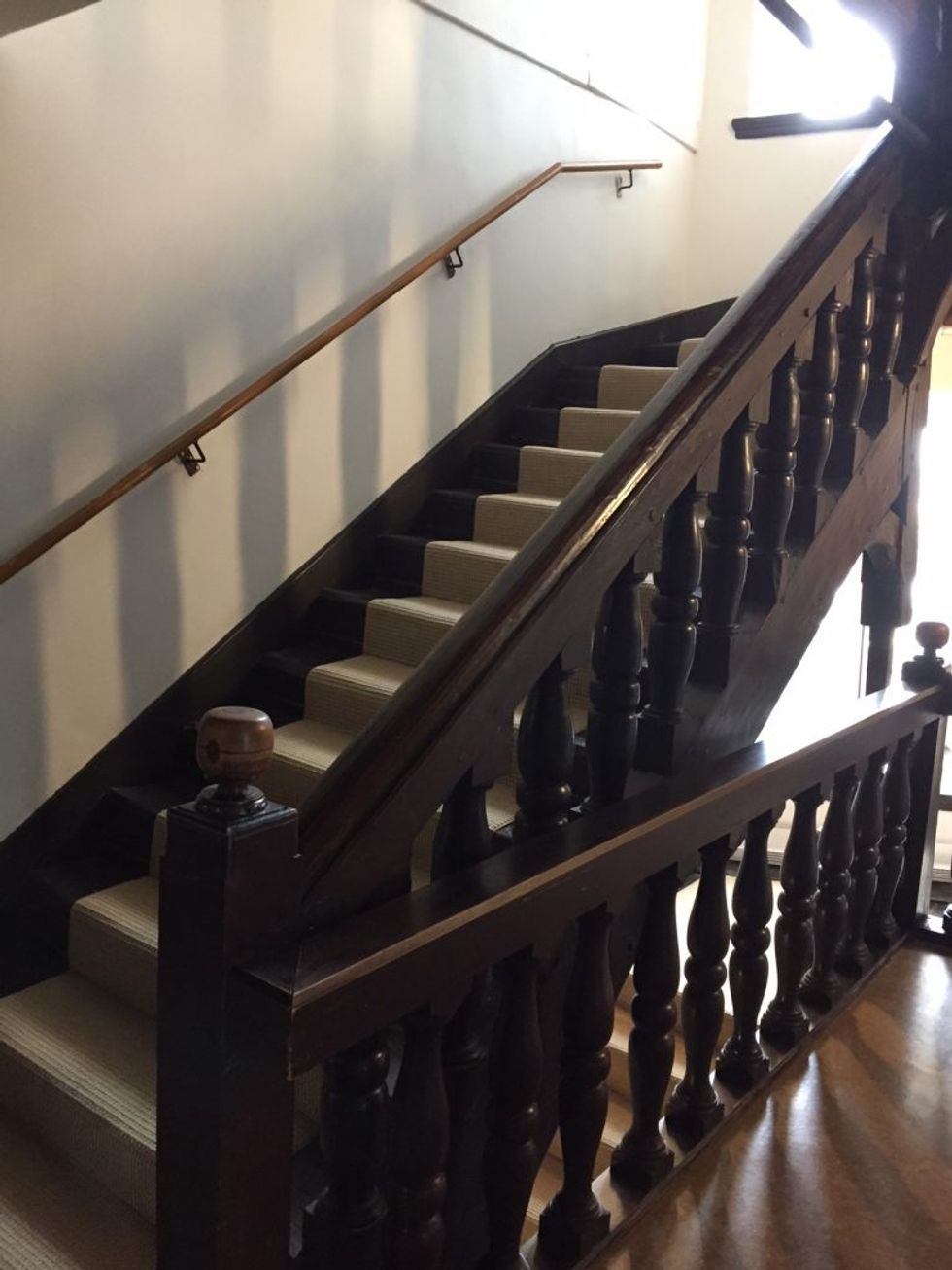The staircase dates back the 1700s.