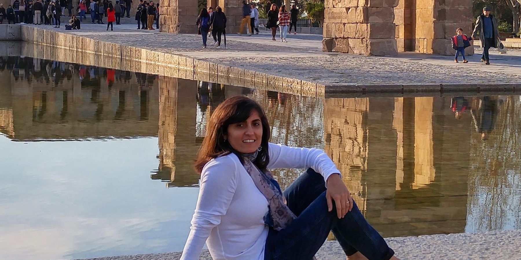 Tina Aswani Omprakash in Madrid, 2016