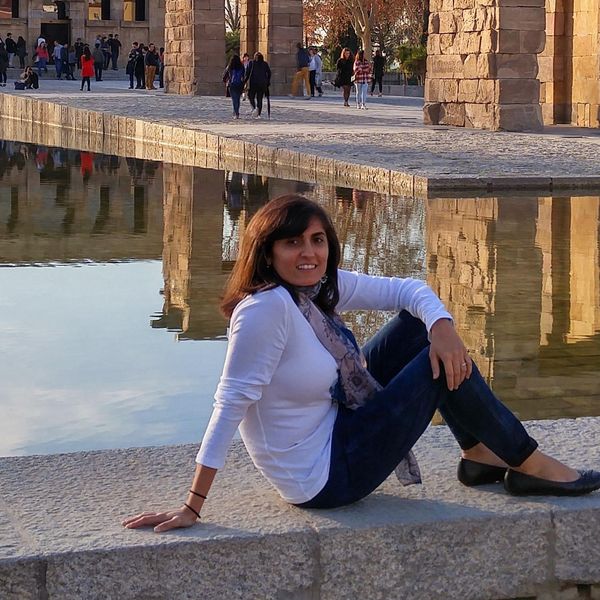 Tina Aswani Omprakash in Madrid, 2016