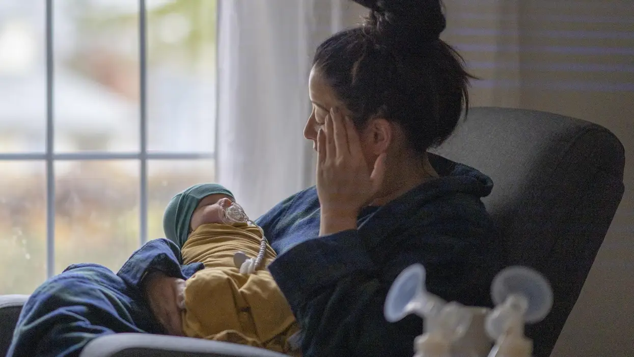 New Moms Are Busy Checking on Their Babies. But Is Anyone Checking on Them?