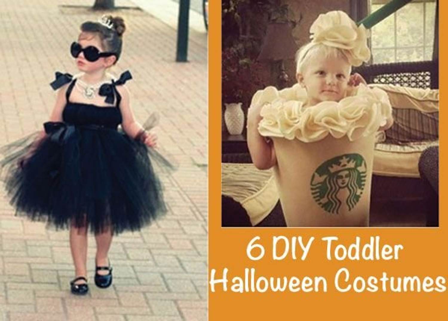 6 DIY Toddler Halloween Costumes