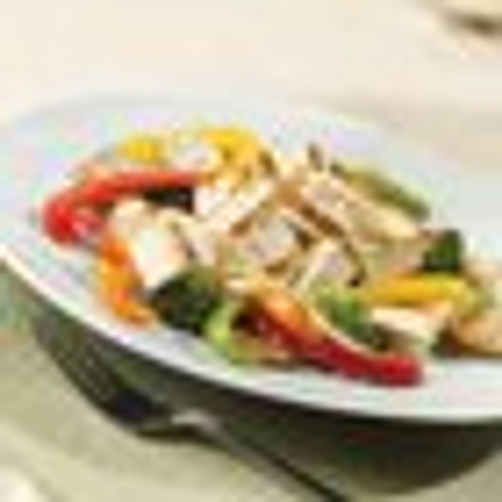 Tofu Vegetable Salad