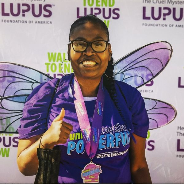 Tracy at the Lupus Foundation of America’s Walk to End Lupus Now