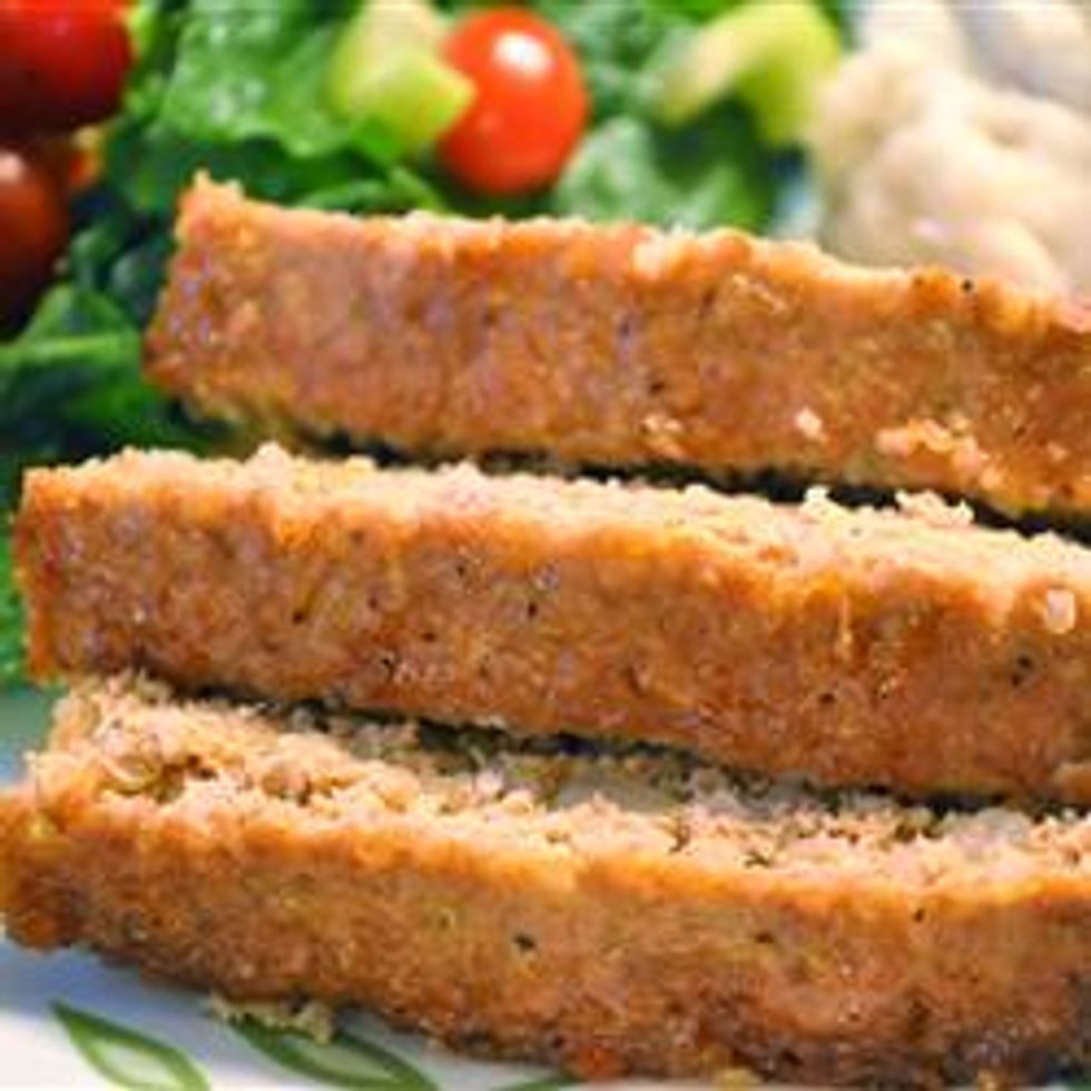 Turkey and Quinoa Meatloaf