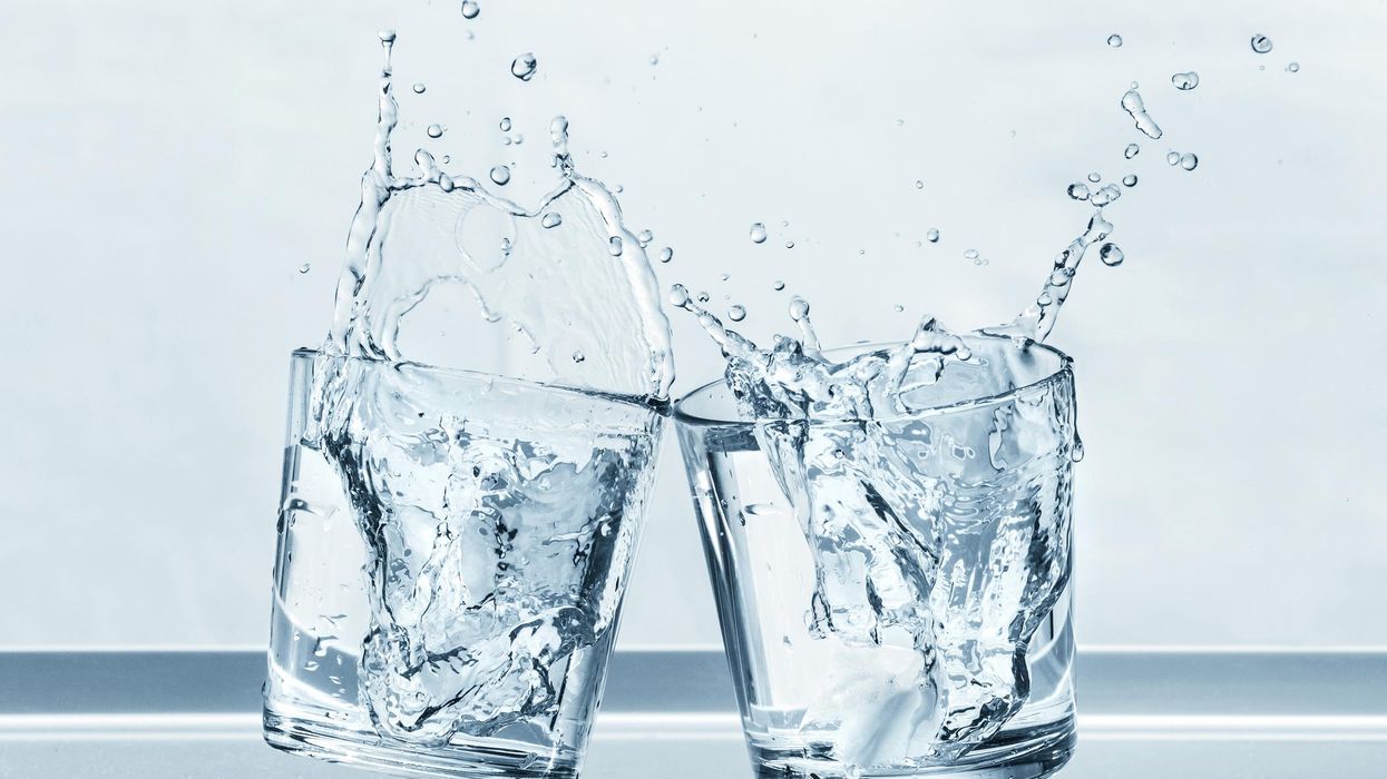 Two glasses of water