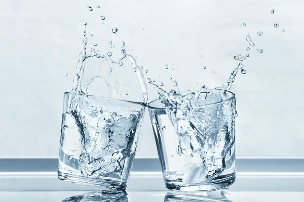 Two glasses of water