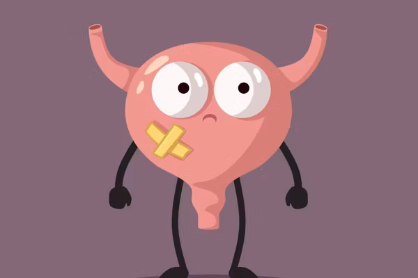 Unhappy Bladder Internal Organ