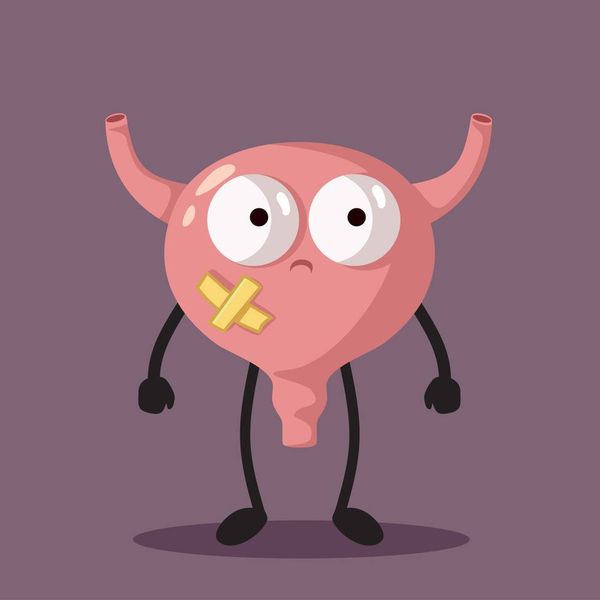 Unhappy Bladder Internal Organ